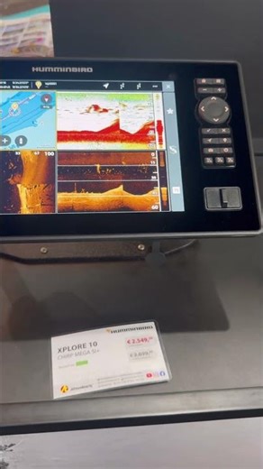 Humminbird XPLORE #karpfenangeln #carpfishing #hummingbird #echolot #fishfinder #angeln #sonar #carp