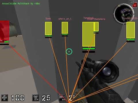 AssaultCube Multihack - v1.3 Demo (Aimbot, ESP, FlyHack, Visuals, Teleport, More)