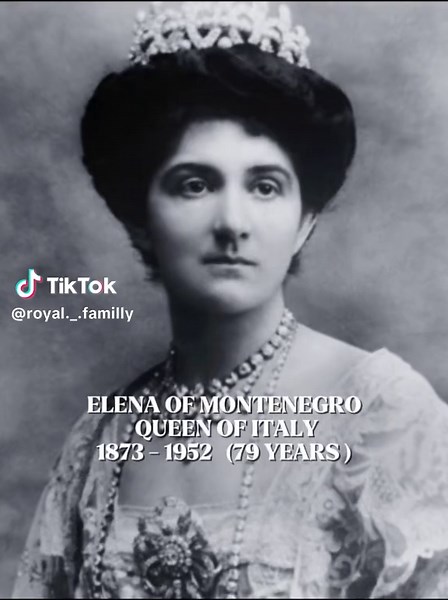 |28th November 1952,Queen Elena of Italy died aged 79.#queenelena #elenaofmontenegro #itlay #fyp #fyy
