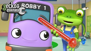 Bobby The Bus visits the garage today and he's not feeling too good. It's up to Gecko and the Mechanicals to find out why Bobby The Bus is sick | Toddler Fun Learning