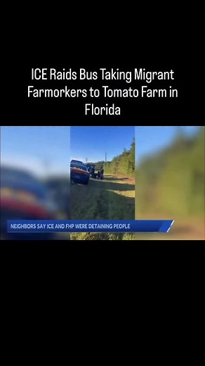 10K views · 600 reactions | Dozens of Farmworkers Taken in ICE Raid —...