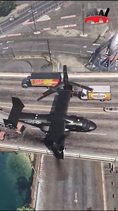 20K views · 166 reactions | Engine Failed Plane Trying to Take off from Highway Bridge but Failed GAT V | Airplane World | Facebook