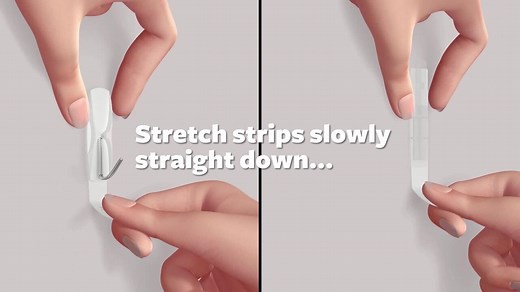 Command Small Refill Adhesive Strips for Wall Hooks, White, Damage Free Hanging, 20 Strips 17022-ES - The Home Depot