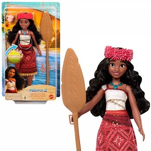 Disney Moana 2 Singing Adventure Moana Doll & Accessories, Sings “We’re Back” in English