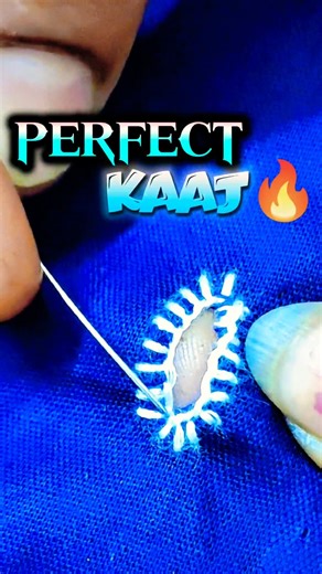 Perfect Kaaj Stitching🔥 #stitching