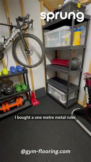 Tiny Shed, Big Results! Gym Flooring Review