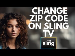 How to change zip code on sling tv-2025 l SM Tech
