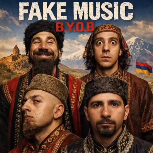 System of a Down ( Armenian tradicional folk) #systemofadown #armenian #folk #Rock | Fake Music BR