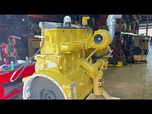How to Rebuild a Caterpillar 3406B Diesel Engine and test run on the ground. 425HP ‪@JJRebuilders‬