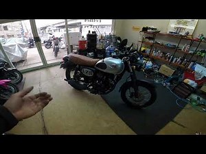 Kawasaki W175SE 参考動画