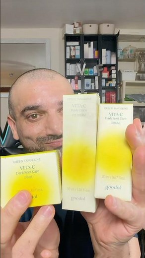 Using the Green Tangerine Vita C routine from Goodal