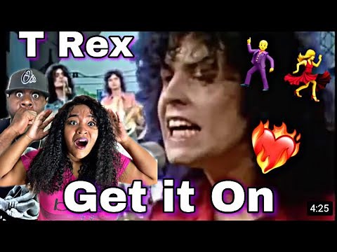 OMG THIS IS HOT STUFF!!! T.REX - BANG A GONG (GET IT ON) REACTION
