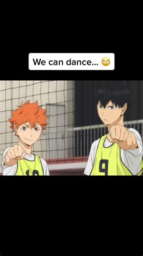 Learn to Dance with Hinata and Kageyama from Haikyuu