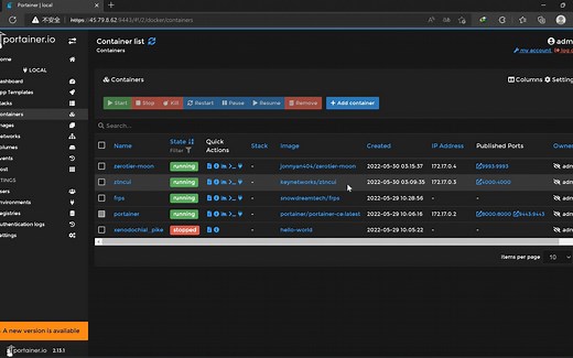Linode云服务器安装 Docker Portianer 基于Ubuntu Linux
