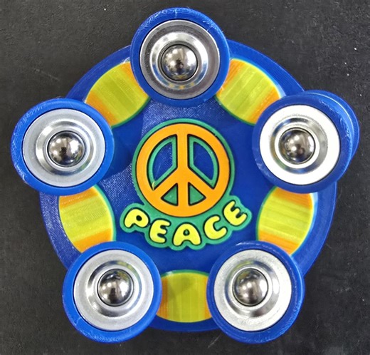 Bowling Ball Spinner/holder - Peace - Etsy