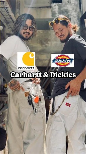 How to a carhartt&Dickies work pants 👷🏽‍♂️👷‍♀️ #carhartt#dickies #workpants
