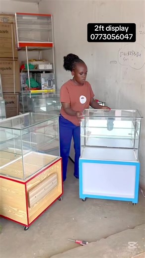 2ft display counters at only 280000 . We are located at Gwanda shopping mall shop number KP54 and KP55 and KP76 on the main road that goes to Ham . #counter #display #showcase
