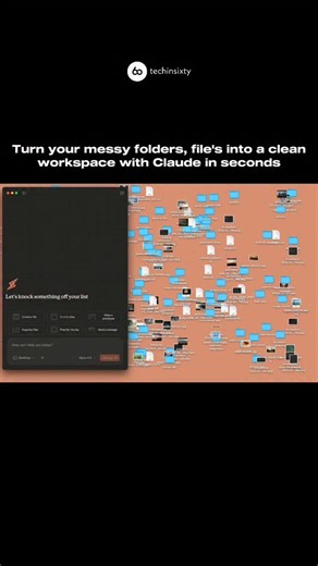 Techinsixty | AI | Apps | Web on Instagram: "Claude Cowork lets you connect a specific folder on your computer to Claude, turning it into a real collaborator. Claude can read, edit, and create files directly in that folder, helping you move faster without copy pasting or switching tools. You stay in control while Claude works exactly where your files already live. Key Features • Connect a chosen local folder to Claude • Read, edit, and create files in real time • Works with documents, code, and