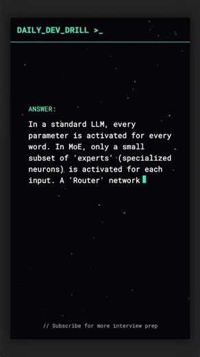 MoE: The secret of efficient LLMs 🧠