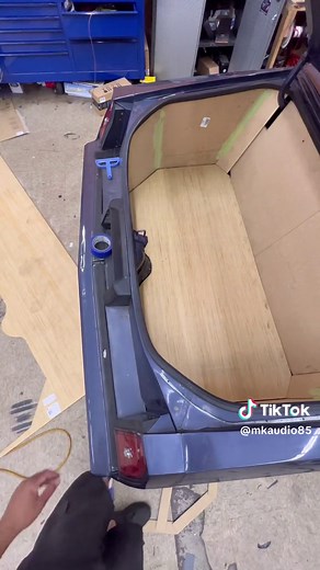 Monte carlo ss trunk taking shape. Still a lot more details left to do but the foundation has been laid😉#custom #montecarloss #montecarlo #customstrunk #gbody #gbodynation #mkaudio #fabrication #caraudio #caraudiofabrication