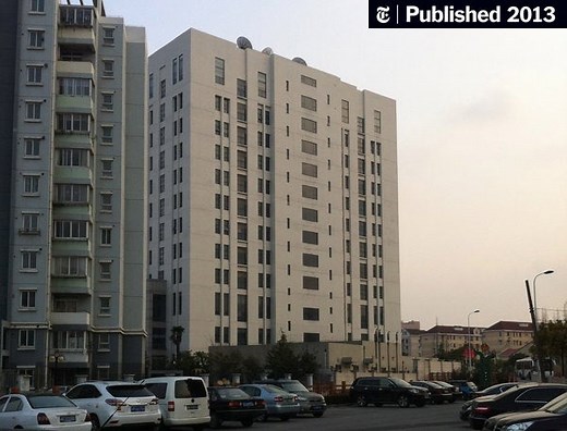 Chinese Army Unit Is Seen as Tied to Hacking Against U.S.