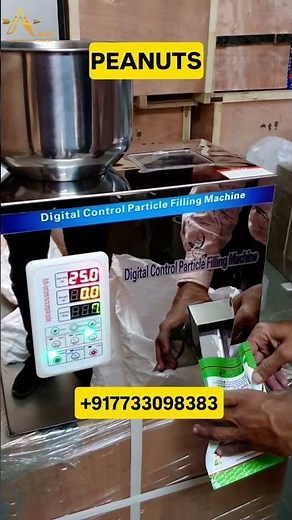 DIGITAL CONTROL PARTICLE FILLING MACHINE #shorts