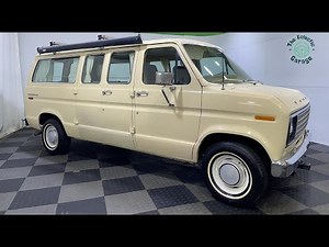 1980 Ford Econoline E-150 Camper Van 4.9 6-Cylinder For Sale