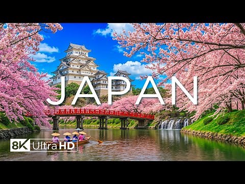Japan 8K ULTRA HD - The Ultimate Travel Experience with Sakura, Bamboo Forests & Vibrant Streets