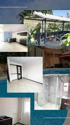 SAN JUAN DE SANTA BARBARA - APARTAMENTO DE 3 HABITACIONES - Alquiler ₡440.000 (Internet de 100 megas, cable y agua incluidos) - . Muy cerca de las zonas francas Global Park, Ultra Park, AFZ (10min), a Solo 2km de la Cervecería Costa Rica , Aeropuerto a 8 minutos. Piscina – Área BBQ – Muchas áreas verdes – Rodeado de Paz y Tranquilidad. EN SEGUNDA PLANTA El apartamento cuenta con: •Parqueo para 1 carro •3 habitaciones (Principal con closet.) •1 baño con acabados de lujo •Sala muy amplia •Comedor 