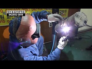 01-SUS 100A 배관 6G AR 가스퍼지 용접