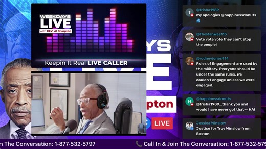 🎙️ Keeping It Real w/ Al Sharpton LIVE 🕐 Monday - Friday, 1-4 PM ET 📞 Call In & Join the Conversation: 877-532-5797 ➡️ Like, Share, & Subscribe to the National Action Network’s YouTube channel ➡️ Get Involved: Join us, support our mission, and donate directly at nationalactionnetwork.net | Reverend Al Sharpton
