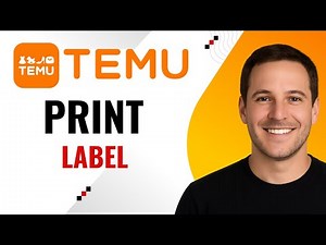 How to print a Temu return label