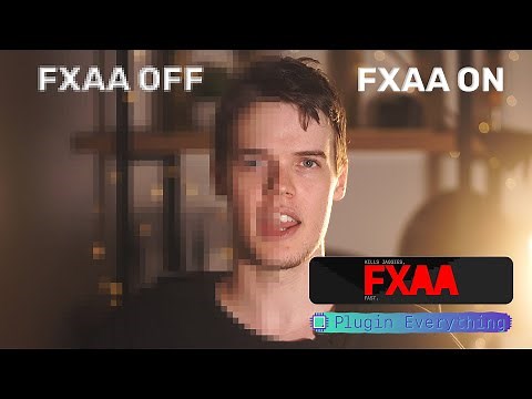 Smooth Rough Edges and Pixels In After Effects Fast! - Free FXAA Plugin