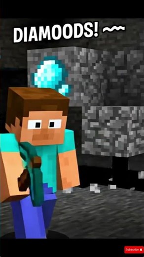 Fake Diamond Ore Troll in Minecraft! 💎😂💥 #shorts