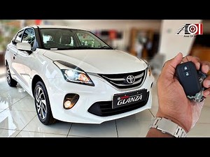 2021 Toyota Glanza V Top Model | On Road Price List | Mileage | Features | Specs