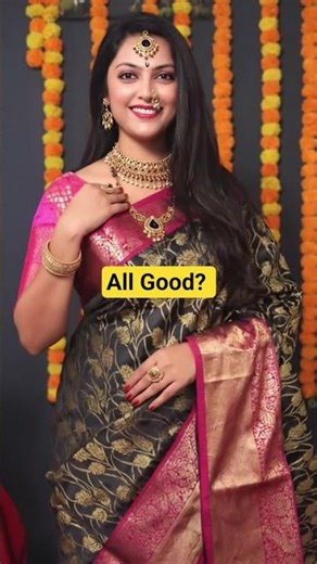 Women's Kanchipuram Handloom Weaving Silk Saree With Rich Contrast Zari Wooven Pallu | Tu Ruh Hain