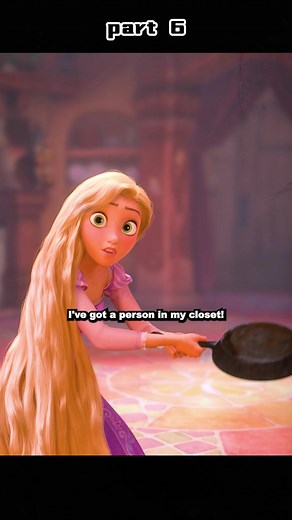 Rapunzel Let Down Your Hair - Animated Movie Scene