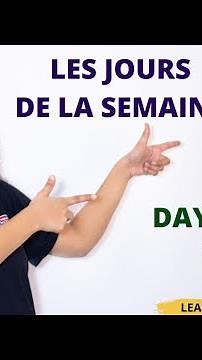French Vocabulary | Les jours de la semaine (Days of the week) | By Suchita | +91-8920060461