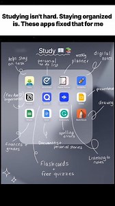 Study smarter, not harder! These are the top student apps every learner needs in 2025 — from digital planners to flashcards, spelling checks to listening to notes, it’s all here. Whether you're prepping for exams or organizing your life, these tools have your back! Your digital study setup = next level. Save this & share it with a fellow student! #studytips #studentlife #studyapps #productivitytools #aiforstudents #notionapp #quizlet #speechify #grammarly #digitallife #trendingtools #viralstudyh