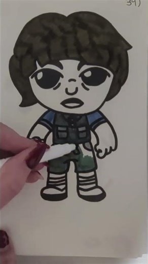 Mile Stranger Things Design from Cartooning Club Junior