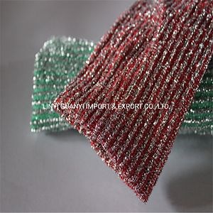 [Hot Item] Cotton Fabric Kitchen Cleaning Sponge Scourer Material Cloth Scouring Pad