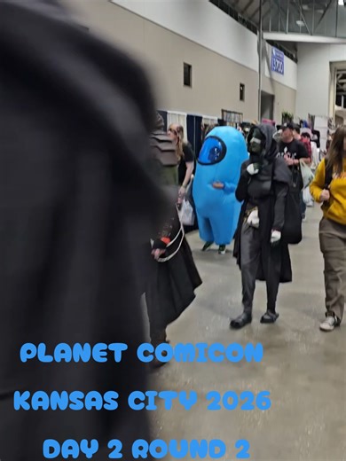 Planet Comicon Kansas City 2026#planetcomiconkansascity #planetcomicon #costume #jaredpadalecki #amoungus @Alexiea Werner @sophiea 💚 @Pmoney_35 @cole.hampson @phoenix werner @charisma_werner @Halee_wer