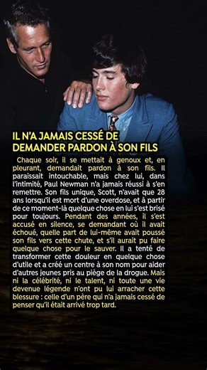 Il n’a jamais cessé de demander pardon à son fils