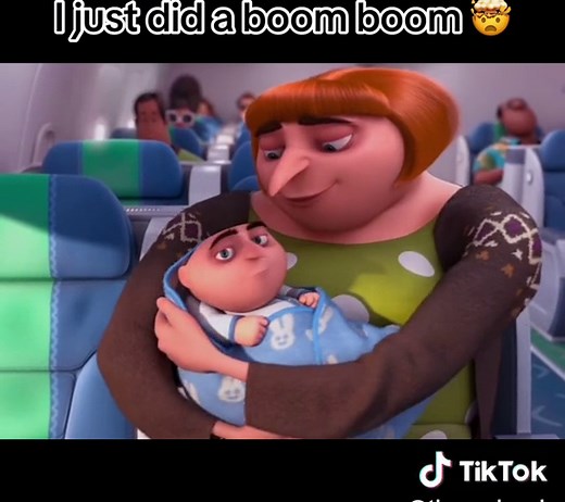 Baby Gru Just Did a Boom Boom!