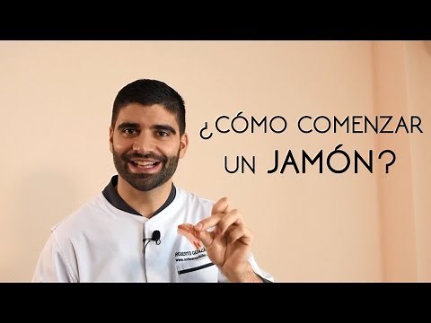 Cómo comenzar un jamón