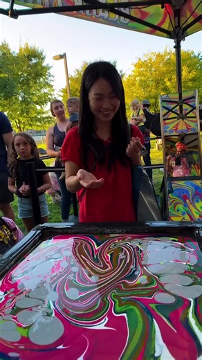 Body Marbling Art Techniques and Paint Ideas