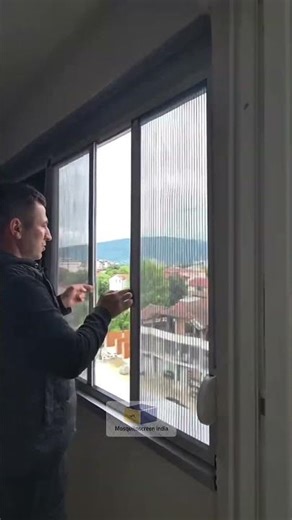 when mosquito bites you | Modern Mosquito Protection with Pleated Mesh | Balcony & Door #home