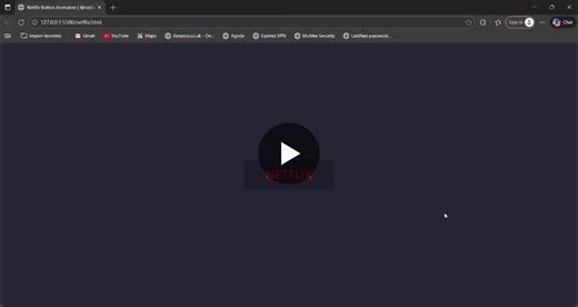 Designed and developed a Netflix-inspired animated logo using HTML, CSS, and JavaScript. This project focuses on recreating smooth animations, precise styling, and interactive behavior purely with… | Sameera Maryam M