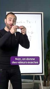 2NDE (1.8) : La méthode pour résoudre une équation du 1er degré