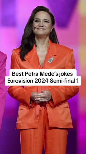 Petra Mede Eurovision Jokes and Hosting Moments